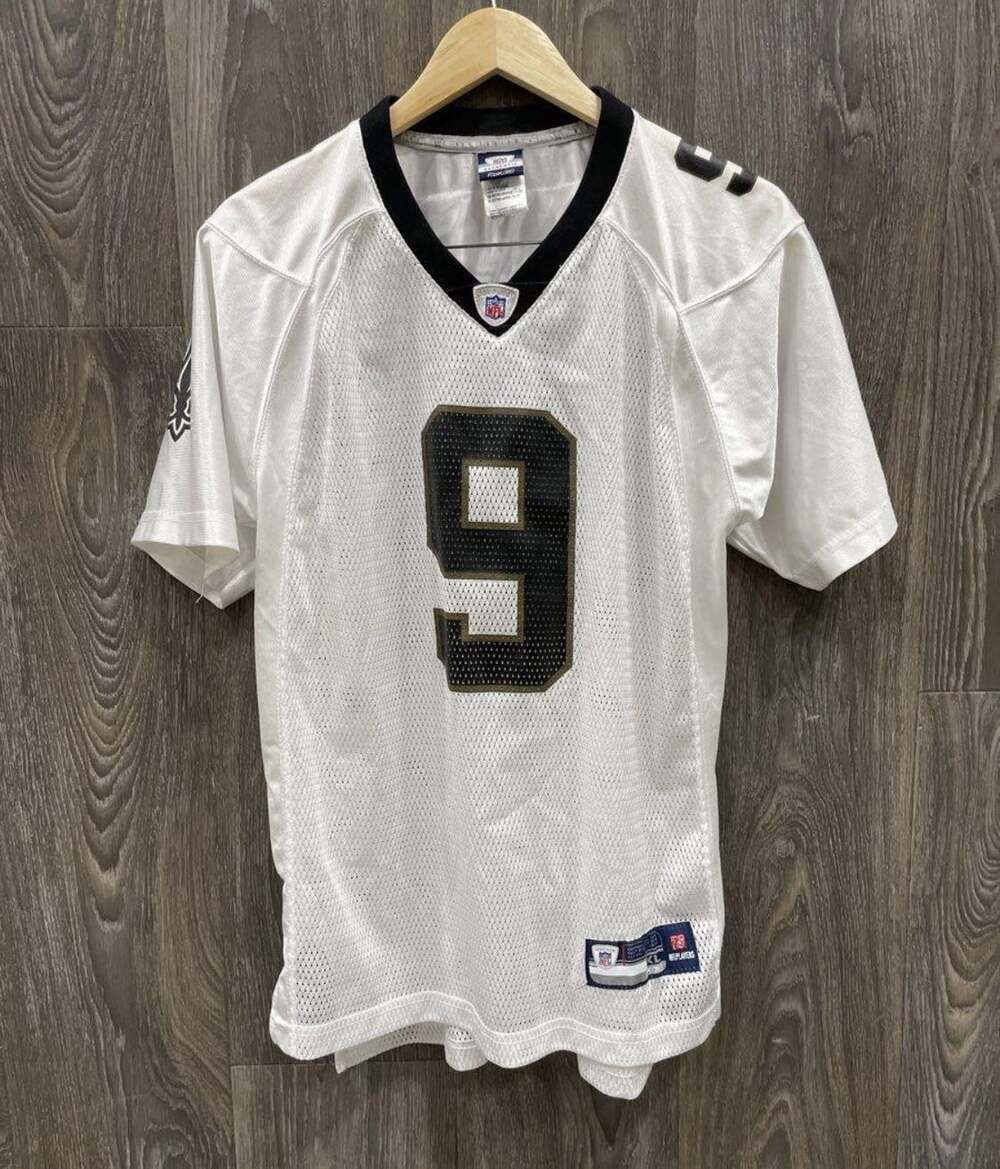 Nike New Orleans Saints Drew Brees #9 White Jersey XL